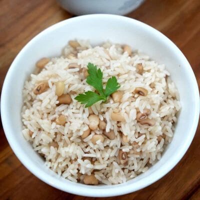 White Rice & Beans