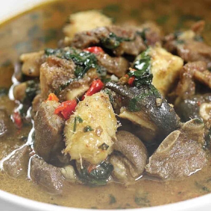 GOATMEAT PEPPERSOUP WITH YAM